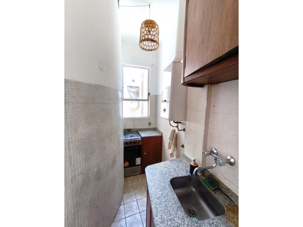Departamento 1 ambiente en Recoleta cerca Av. Sta Fe - 6