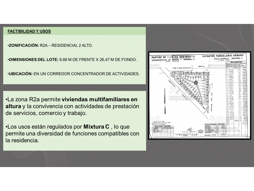 Lote para desarrollo 3 a 4 pisos + basamento RETAZADO - 6