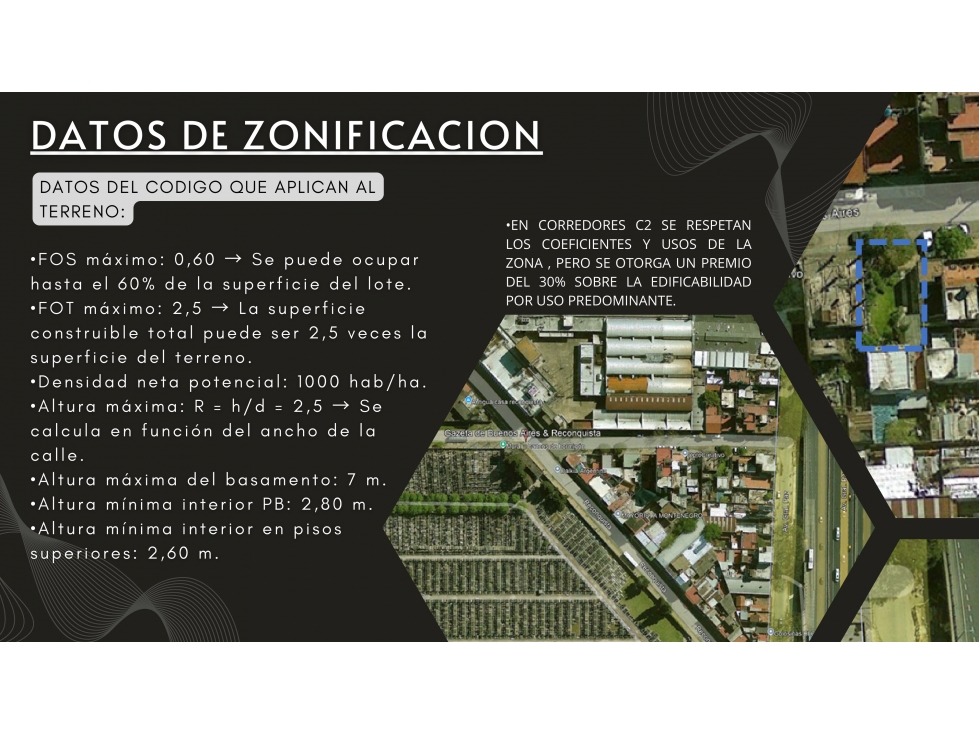 Lote para desarrollo 3 a 4 pisos + basamento RETAZADO - 5