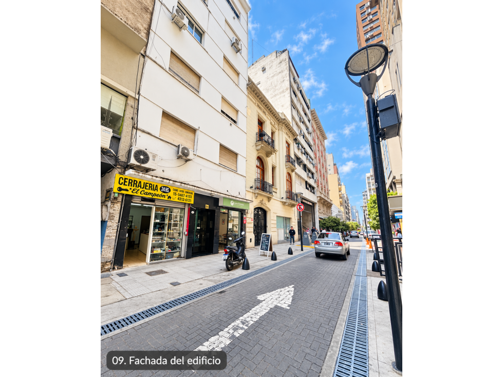 2 ambientes luminoso con amplios placares en Maipú al 900 - 6