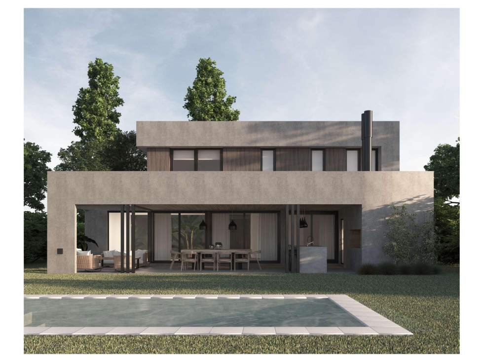Casa en construcción Barrio Cerrado Vida, Funes | 3 dorm + suite - 2