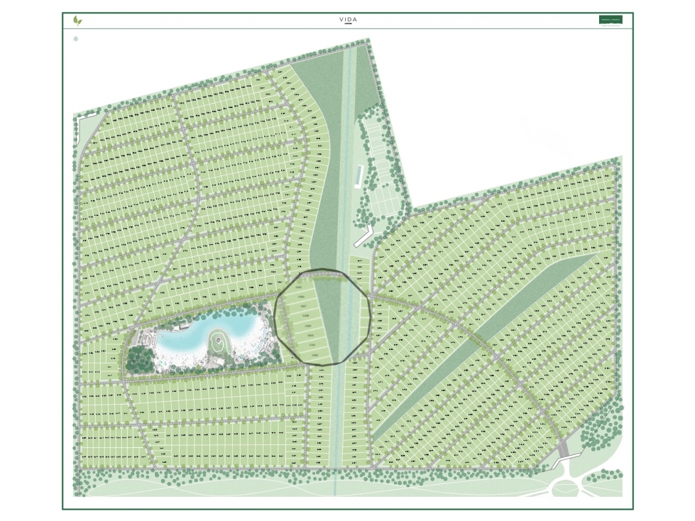 Terreno en Venta en Vida Lagoon - 962.5m2 - 4