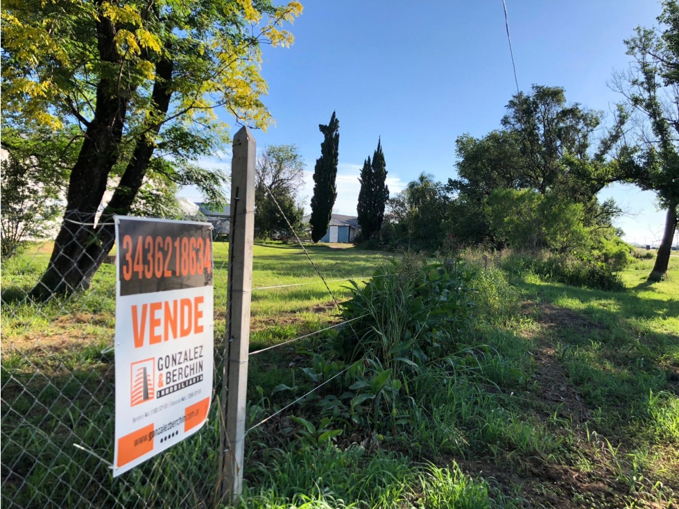 Venta excelente lote frente a la ruta 12. 1065 m2. - 1