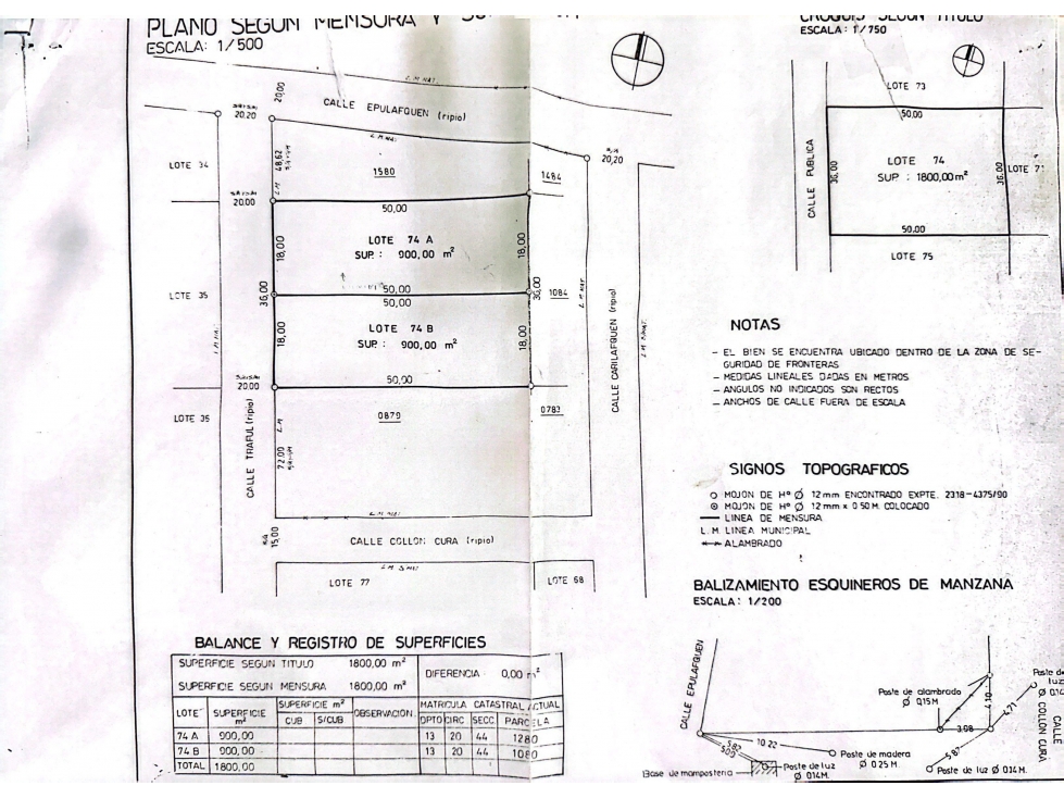LOTE 1.800m2 Apto PH | IDEAL INVERSIÓN | JARDINES DEL CHIMEHUIN - 4