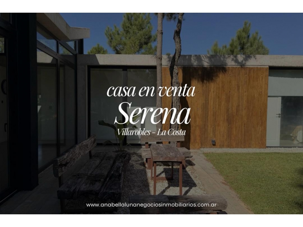 CASA EN BARRIO SERENA VILLAROBLES | LA COSTA