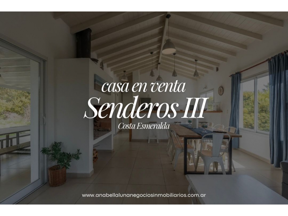 CASA EN SENDEROS III COSTA ESMERALDA 5 AMB
