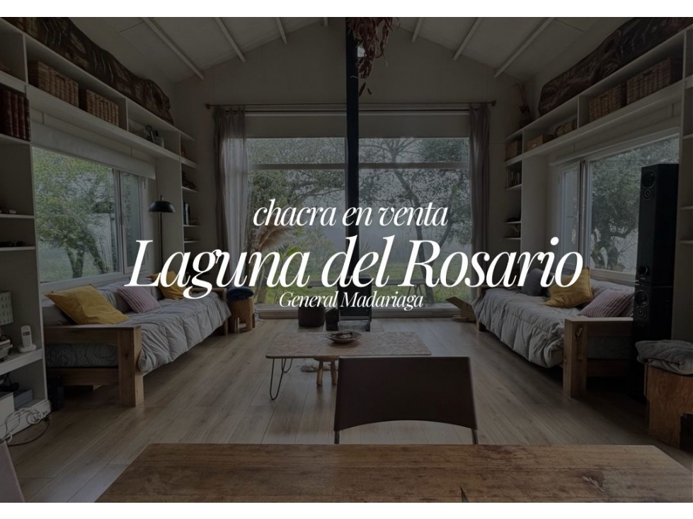 CASA EN CHACRAS LAGUNA EL ROSARIO EXCELENTE INVERSIÓN - 1