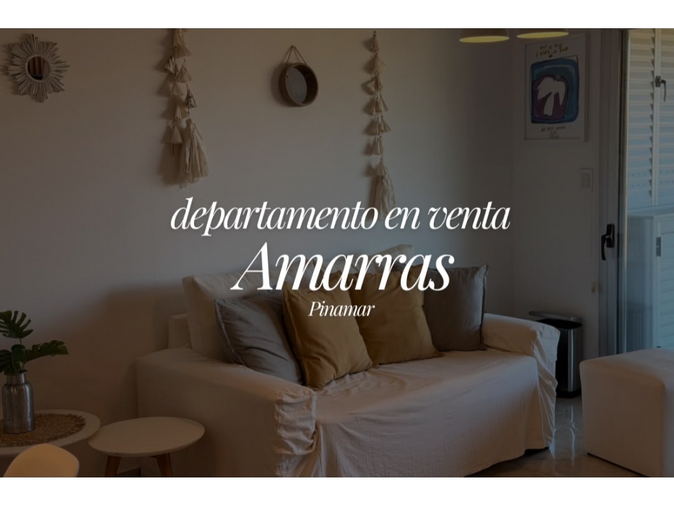 DEPTO 3 AMB CON GAS NATURAL EN AMARRAS - PINAMAR