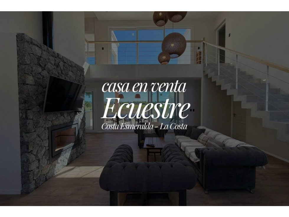 CASA 5 AMB EN BARRIO ECUESTRE