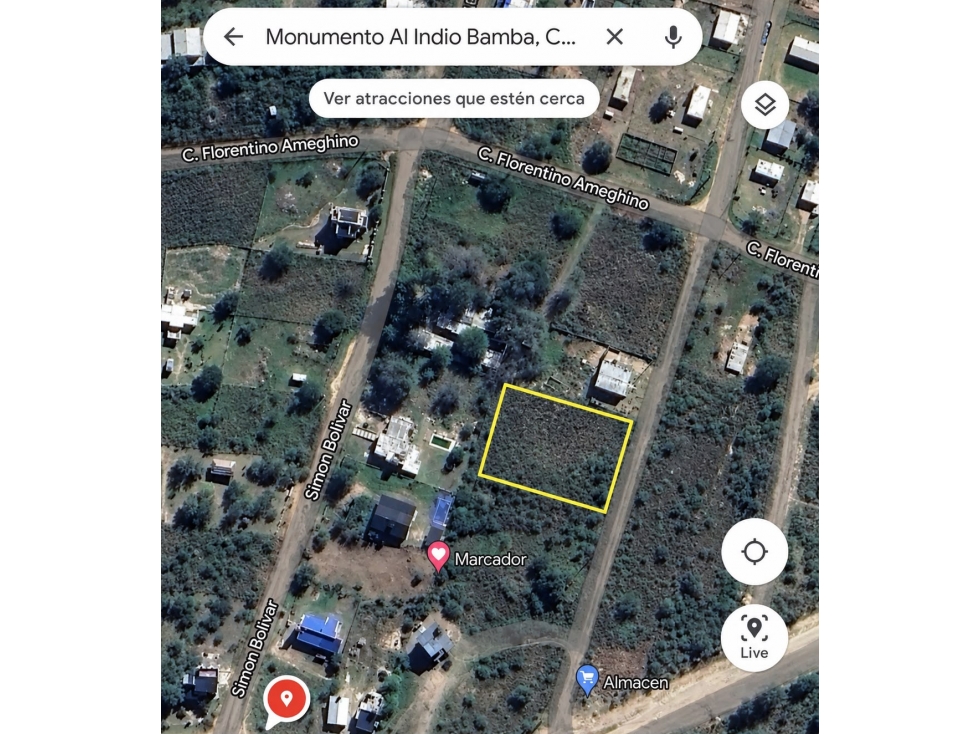 VENTA LOTE 844 m² A METROS DE INDIO BAMBA ESTANCIA VIEJA - 1