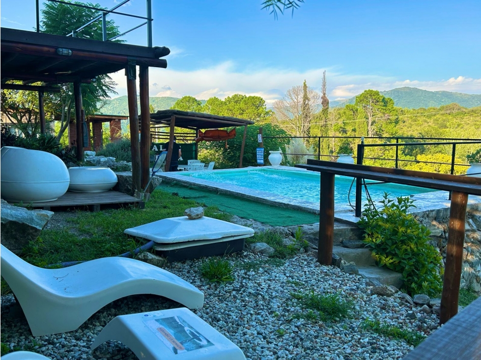 VENTA 2 CABAÑAS SOBRE LAS MONTAÑAS EN VILLA LA PAISANITA CORDOBA - 1
