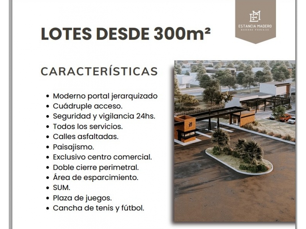 VENTA LOTES- ESTANCIA MADERO- GUAYMALLEN - 4