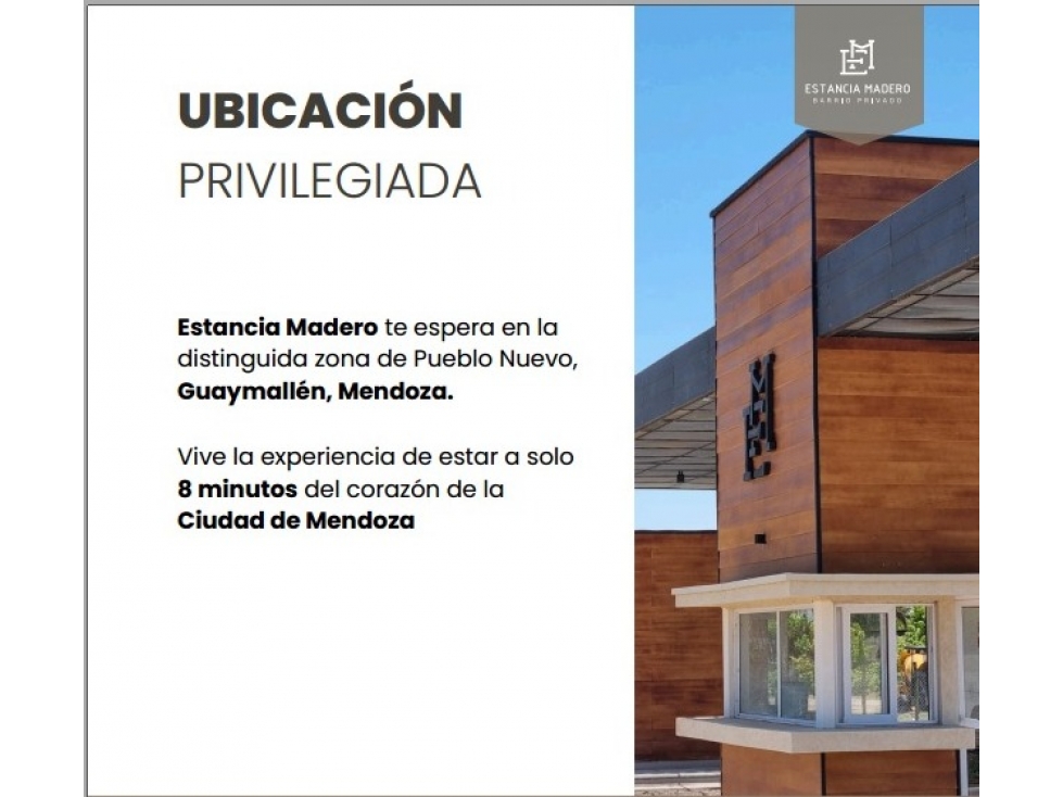 VENTA LOTES- ESTANCIA MADERO- GUAYMALLEN - 5
