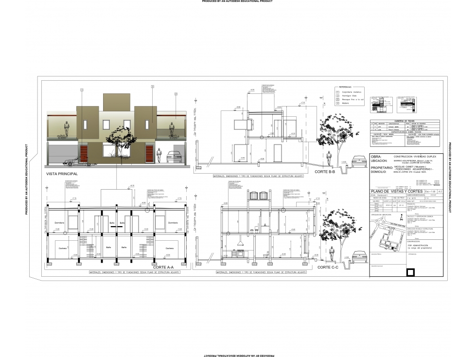 VENDE 2 DÚPLEX A ESTRENAR EN POZO, ubicado en el B° PRIVADO AGUAPIEDRA - 6