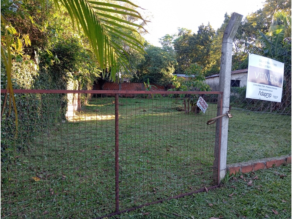 VENDO EXCELENTE TERRENO B STA BARBARA EN GARUPA MNES - 5