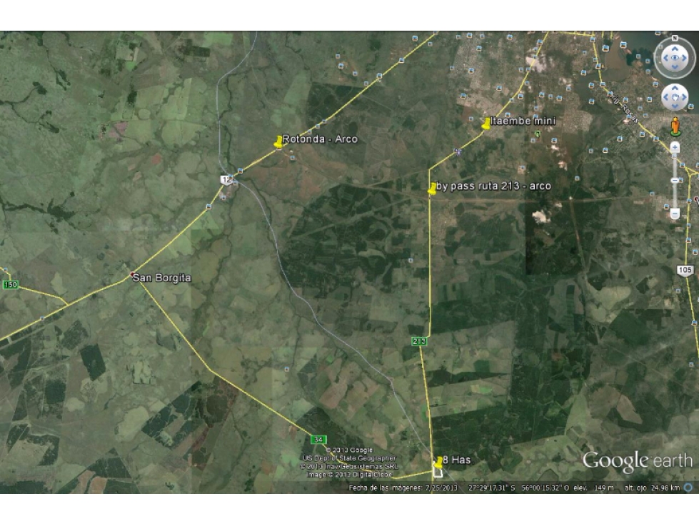 Vendo 5.5 Hectáreas!! O Fraccionamiento!! Acceso San Carlos - Ctes. - 3