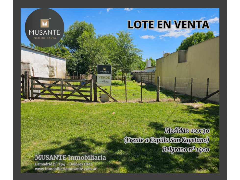 LOTE EN VENTA - 1