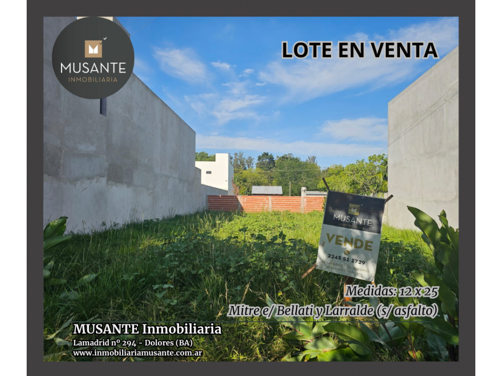 LOTE EN VENTA - 1