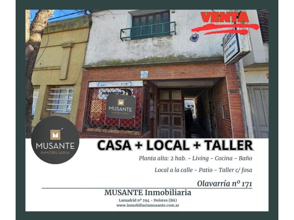 CASA + LOCAL + TALLER - 1