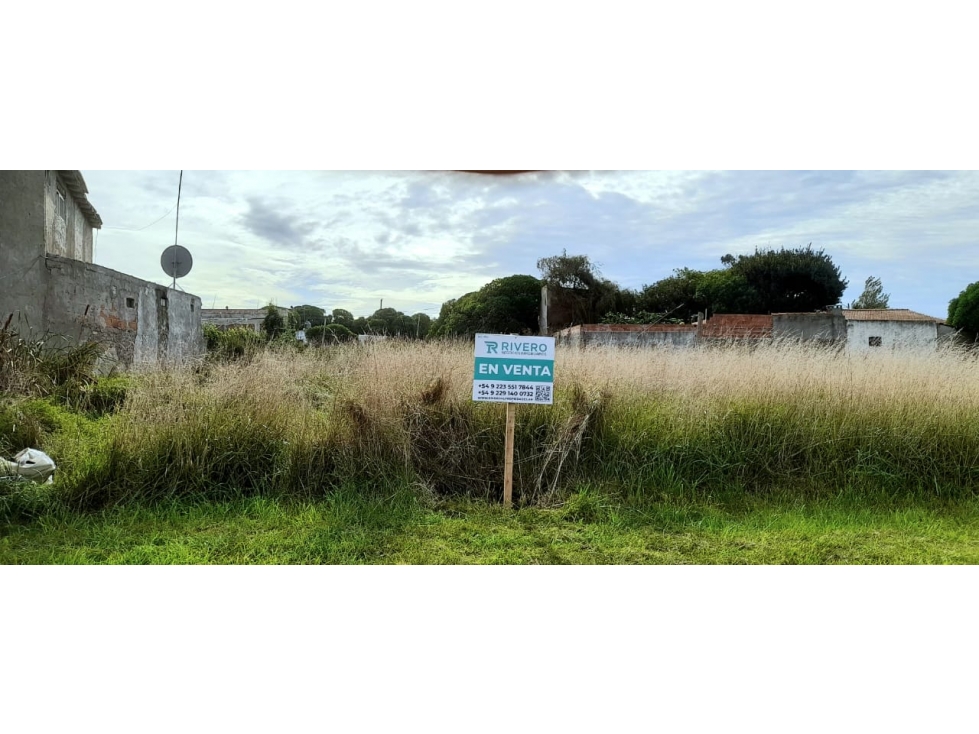 Lote en el barrio Marisol