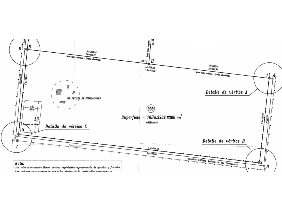 Quinta 10ha 9.902 m2 Villa Retiro - a minutos de Circunvalación - 2
