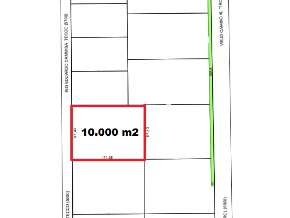 10.000 m2 Villa Esquiu Bº San Ramon ideal Galpones - Emprendimiento