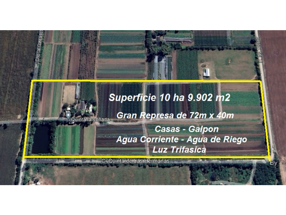 Quinta 10ha 9.902 m2 Villa Retiro - a minutos de Circunvalación - 1