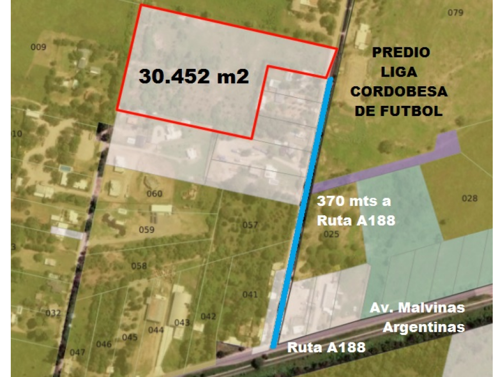 30.452 m2 Zona en Pleno Desarrollo - Diversos Usos. - Córdoba Capital