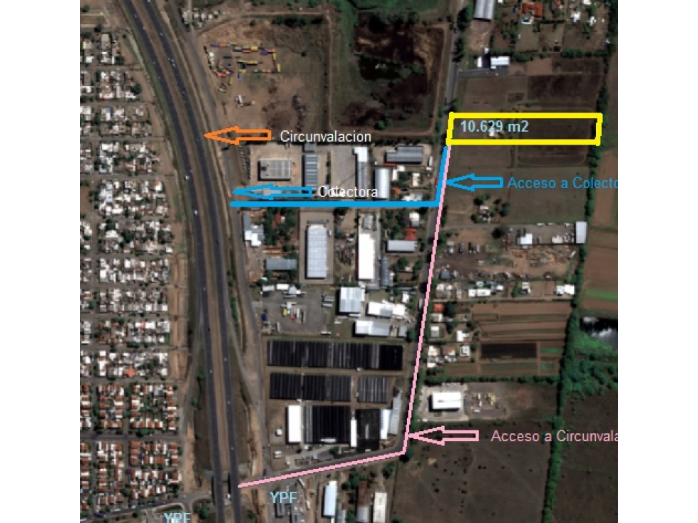 Inmejorable Ubicacion Lote de 10.629 m2 a Metros de Circunvalación — foto 3