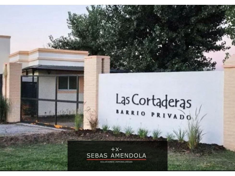 VENTA LOTE B LAS CORTADERAS