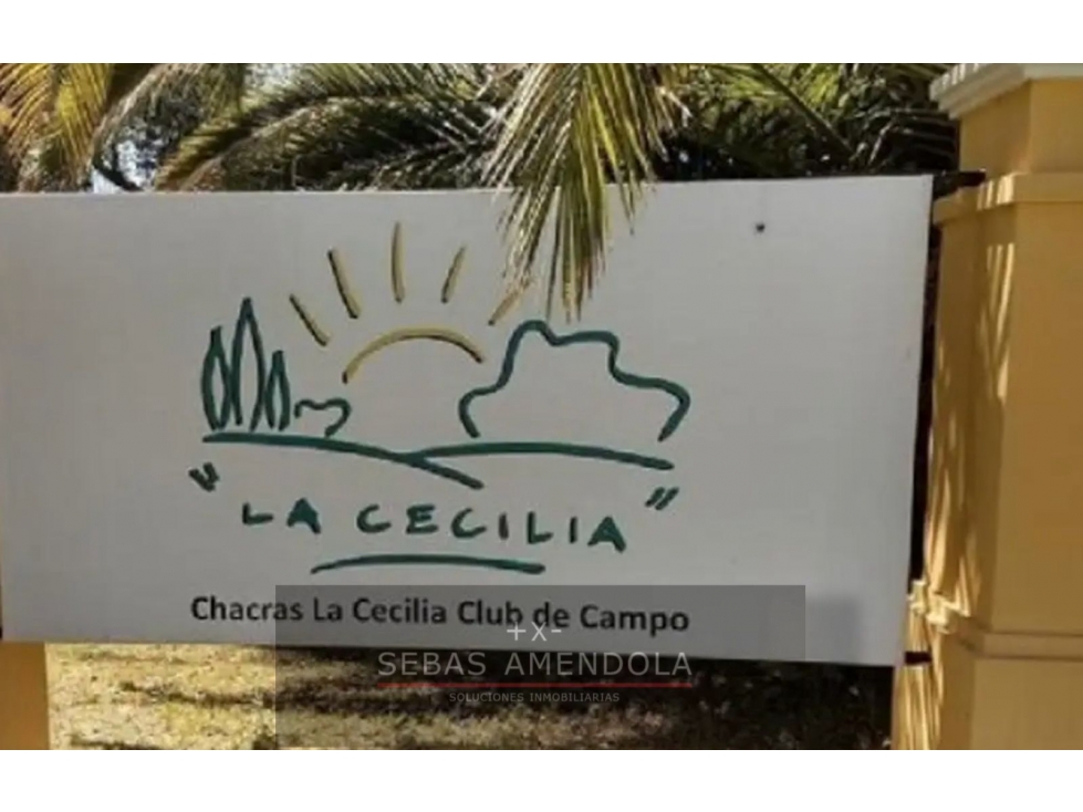 VENTA LOTE EN BARRIO CHACRAS LA CECILIA CLUB DE CAMPO