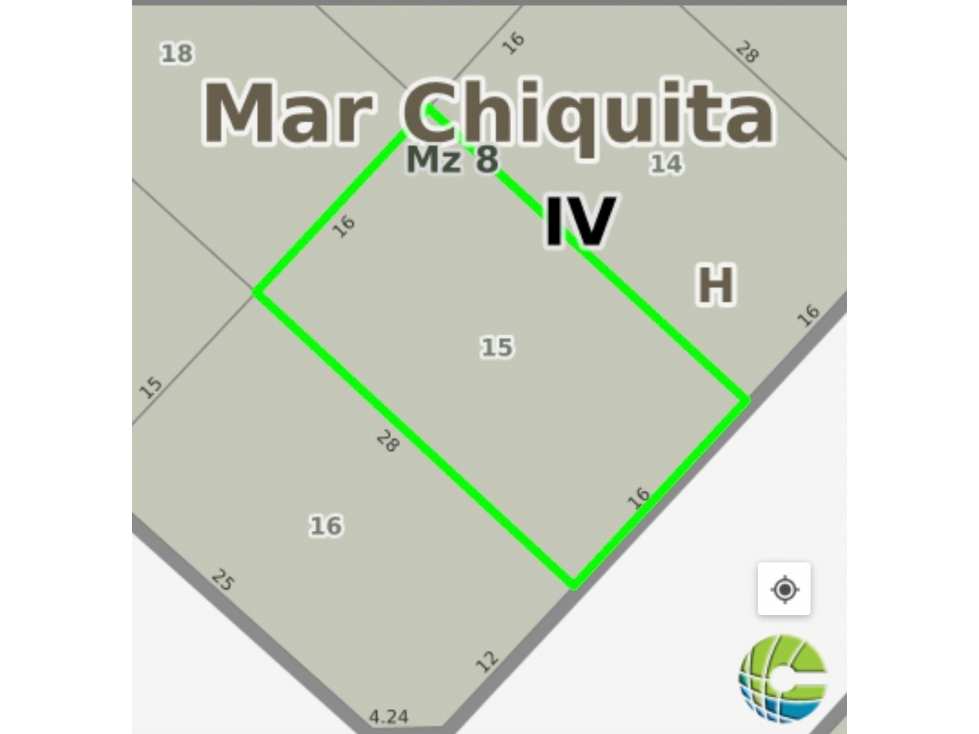 Lote en La Caleta. Calle Asfaltada. 448 m². 46.500 USD - 4
