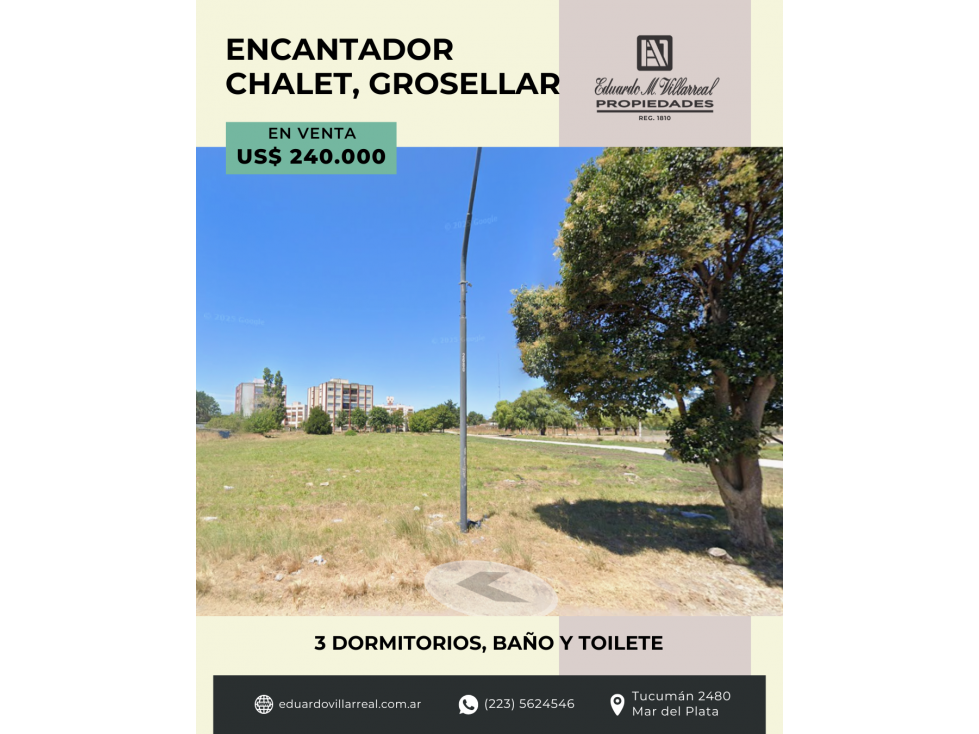 Terreno sobre Av. Arturo Alió y Alberti. 746 M2 Lote 15
