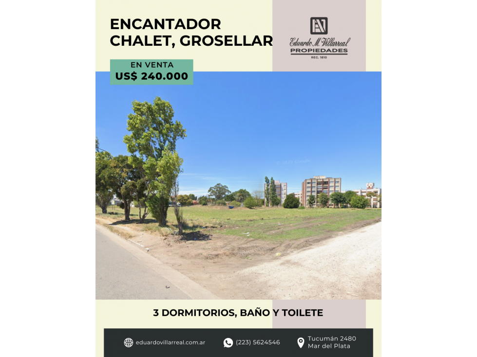 Terreno ideal para edificar vivienda sobre Av Arturo Alio Lote 16