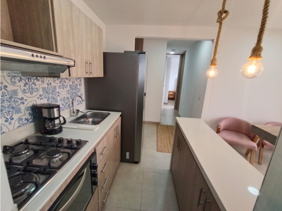 Apartamento amoblado en arriendo en Rionegro