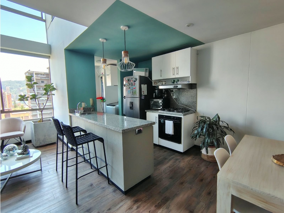 Apartaestudio en arriendo sector Loma de Alejandría — foto 4