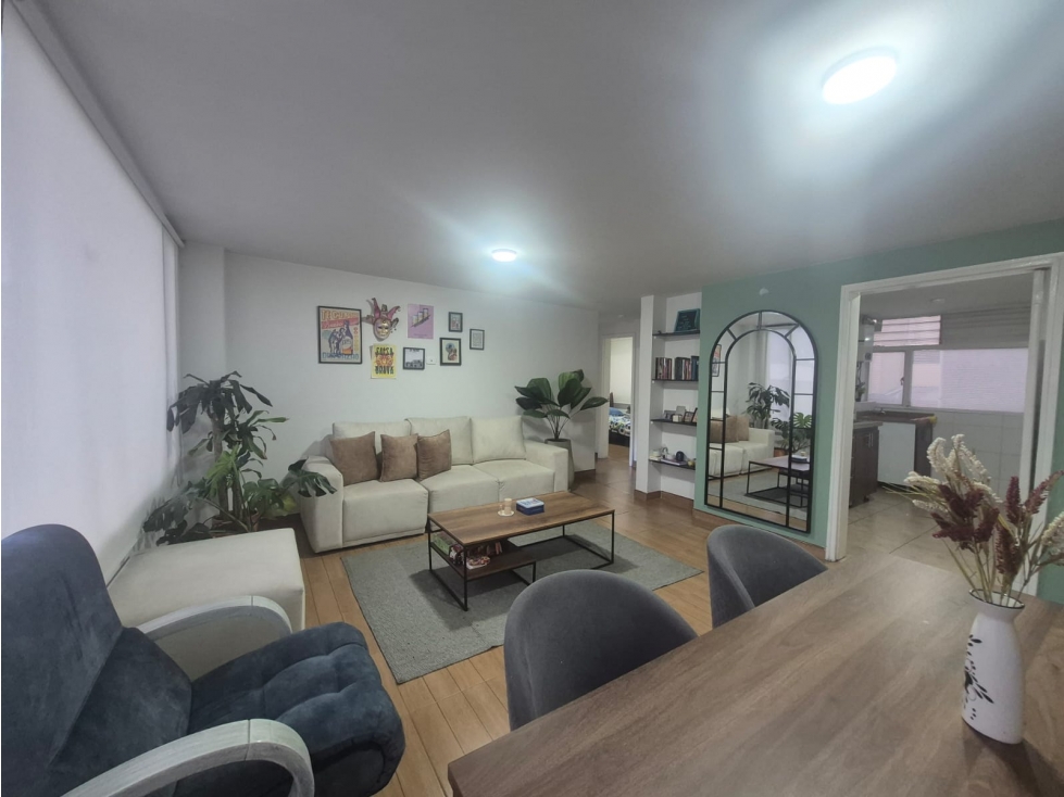 Apartamento amoblado en arriendo en Galerias