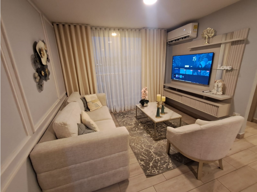 ARRIENDO APARTAMENTO AMOBLADO EN ALTOS DE LOS ROSALES — foto 2