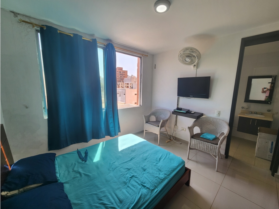 APARTAESTUDIO AMOBLADO EN ALQUILER EN VILLA SANTOS — foto 6