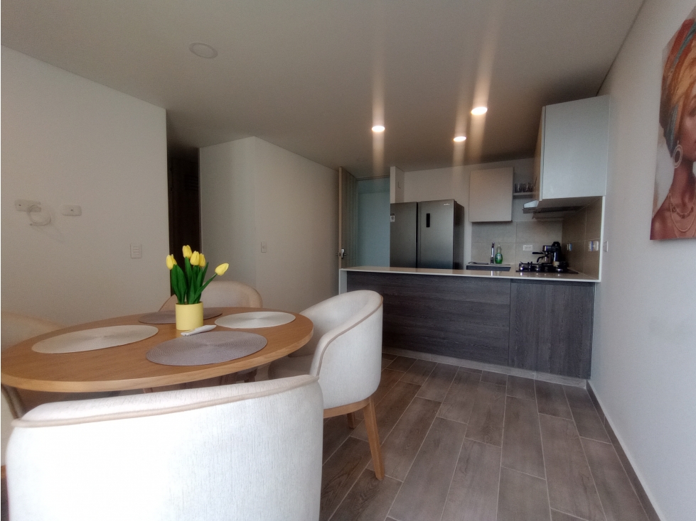 APARTAMENTO AMOBLADO EN ARRIENDO EN LA CASTELLANA