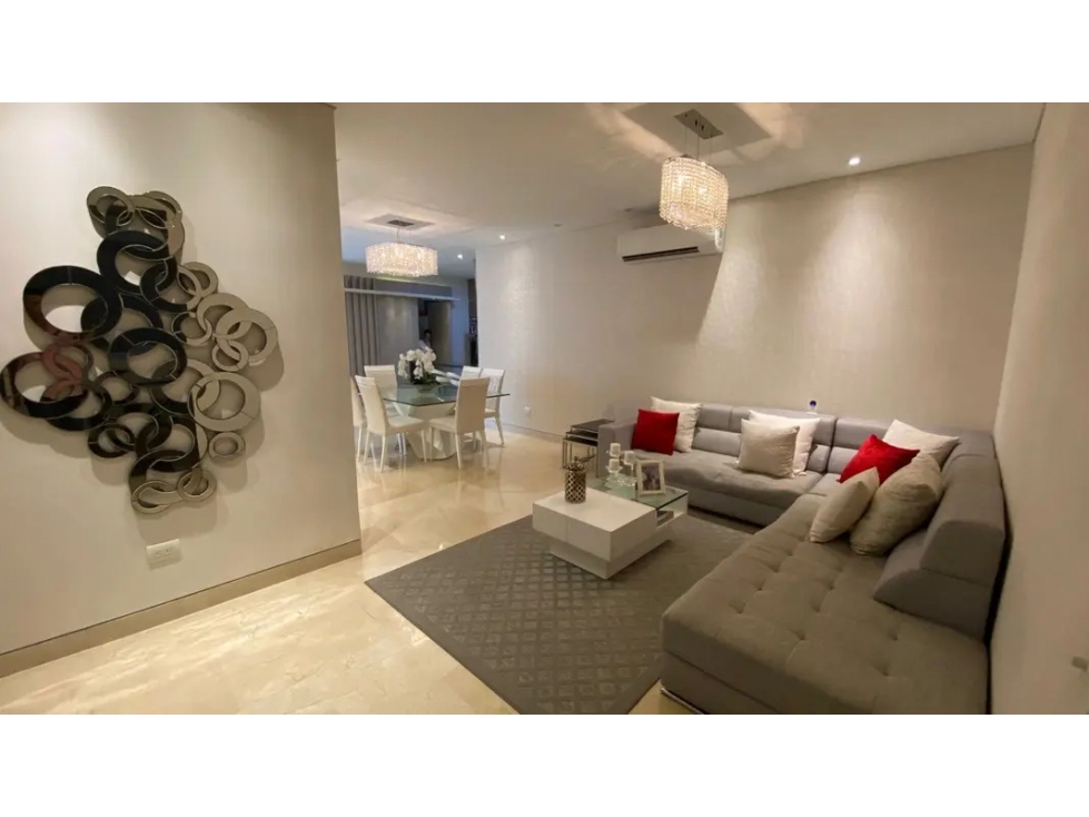 APARTAMENTO SEMIAMOBLADO EN ARRIENDO EN SAN VICENTE