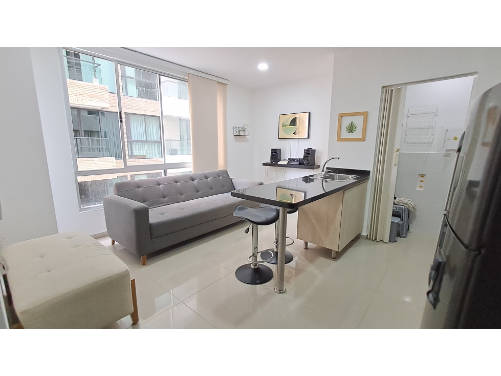 APARTAESTUDIO AMOBLADO EN ARRIENDO EN EL POBLADO