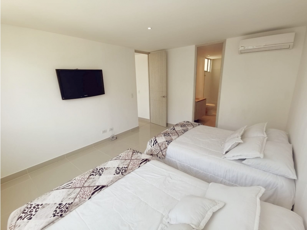 APARTAMENTO AMOBLADO EN ARRIENDO EN ALTOS DE RIOMAR — foto 5