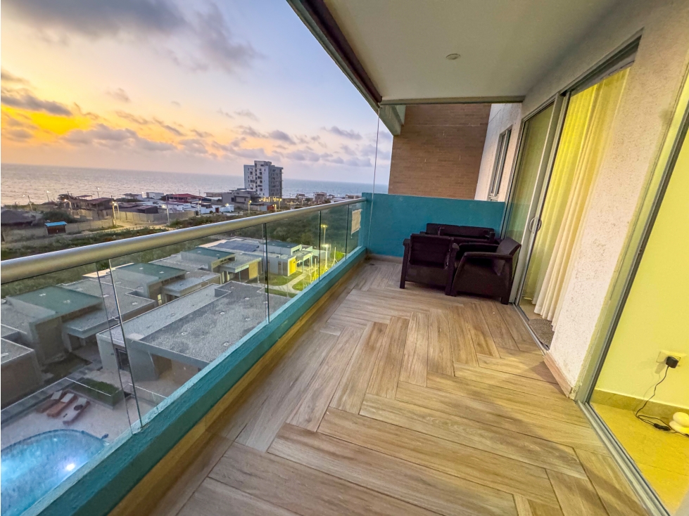 APARTAMENTO EN ARRIENDO AMOBLADO O SIN AMOBLAR EN PUNTA ROCA