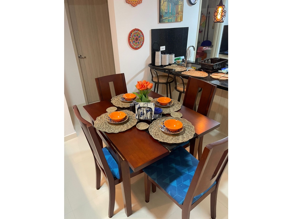 APARTAMENTO AMOBLADO EN ALQUILER EN PLAYA MENDOZA - 4