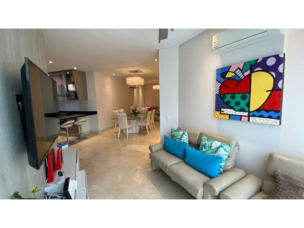 APARTAMENTO SEMIAMOBLADO EN ARRIENDO EN SAN VICENTE — foto 2