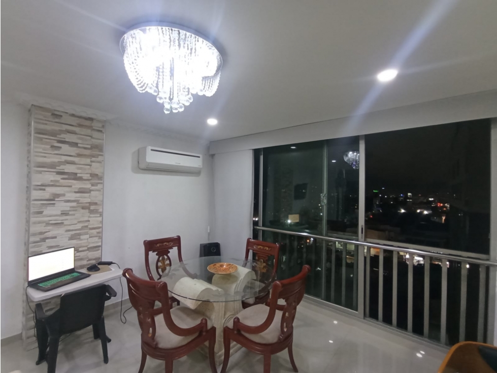PENTHOUSE AMOBLADO EN VENTA VILLA SANTOS — foto 5