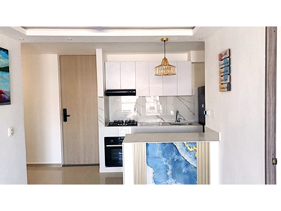 APARTAMENTO AMOBLADO EN ARRIENDO EN CIUDAD MALLORQUIN