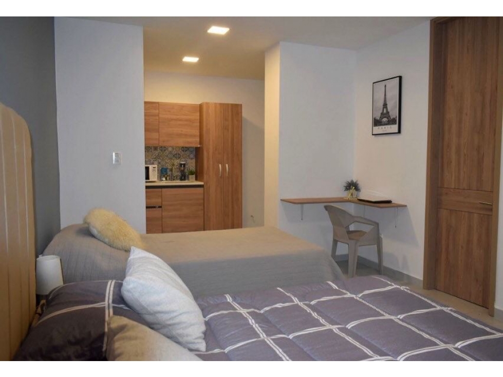 APARTAESTUDIO AMOBLADO EN ARRIENDO