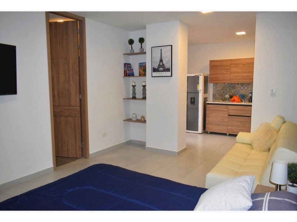 APARTAESTUDIO AMOBLADO EN ALQUILER EN VILLA SANTOS — foto 2